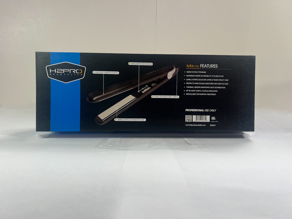 H2PRO Mikro Titanium Flat Iron
