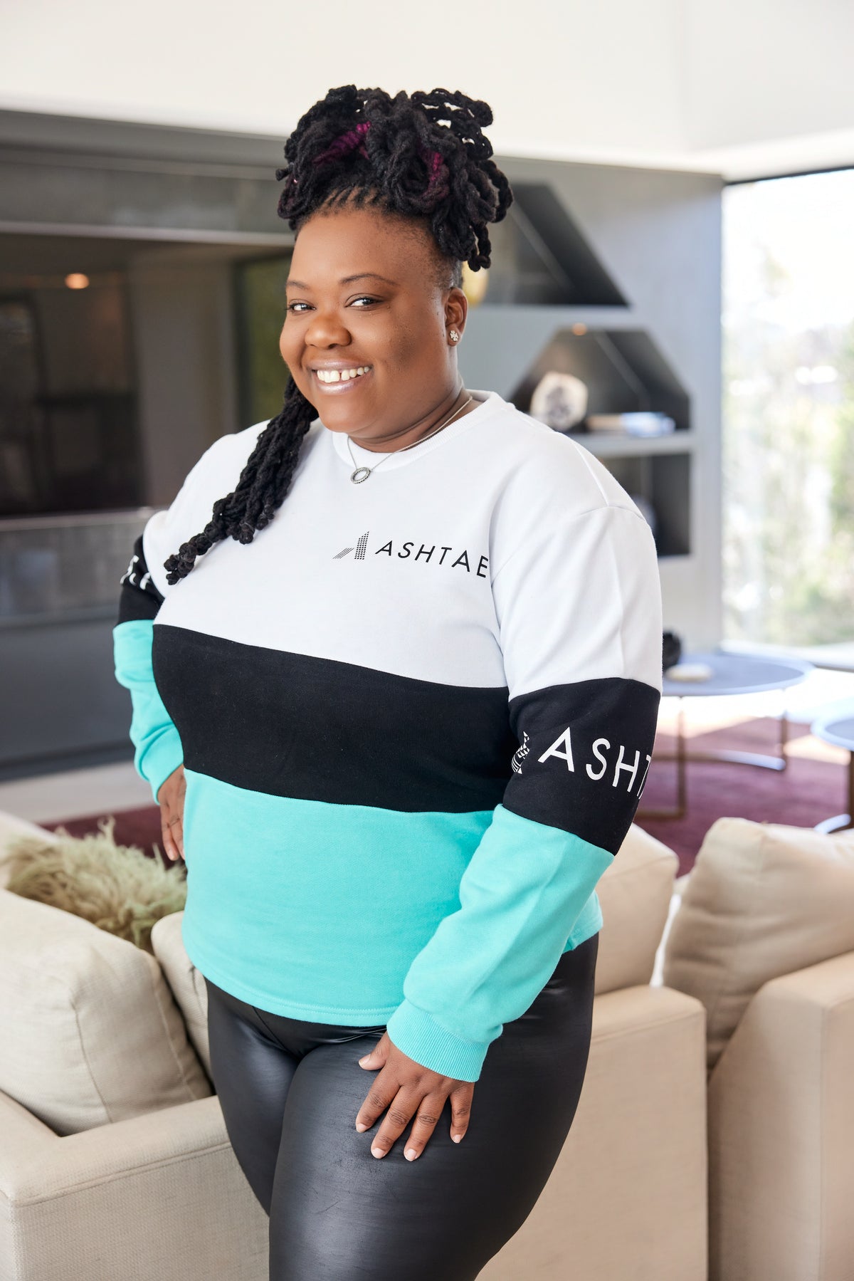 Ashtae Long Sleeve Crew Neck