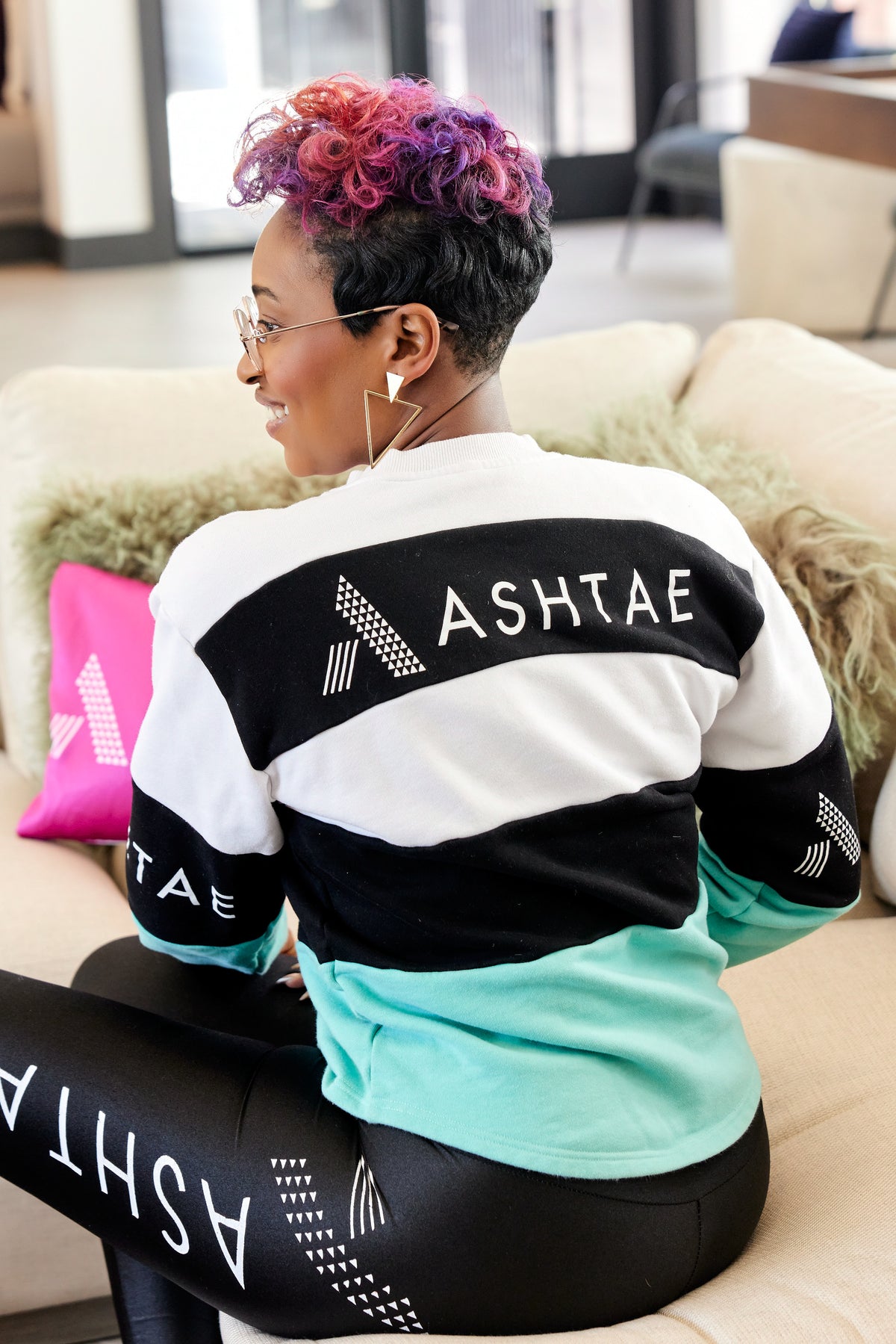 Ashtae Long Sleeve Crew Neck